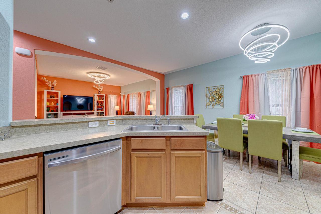 Affordable 4 Bedroom Luxury Villa Near Disney/Private Pool/Arcade/Game Room Orlando Exteriör bild