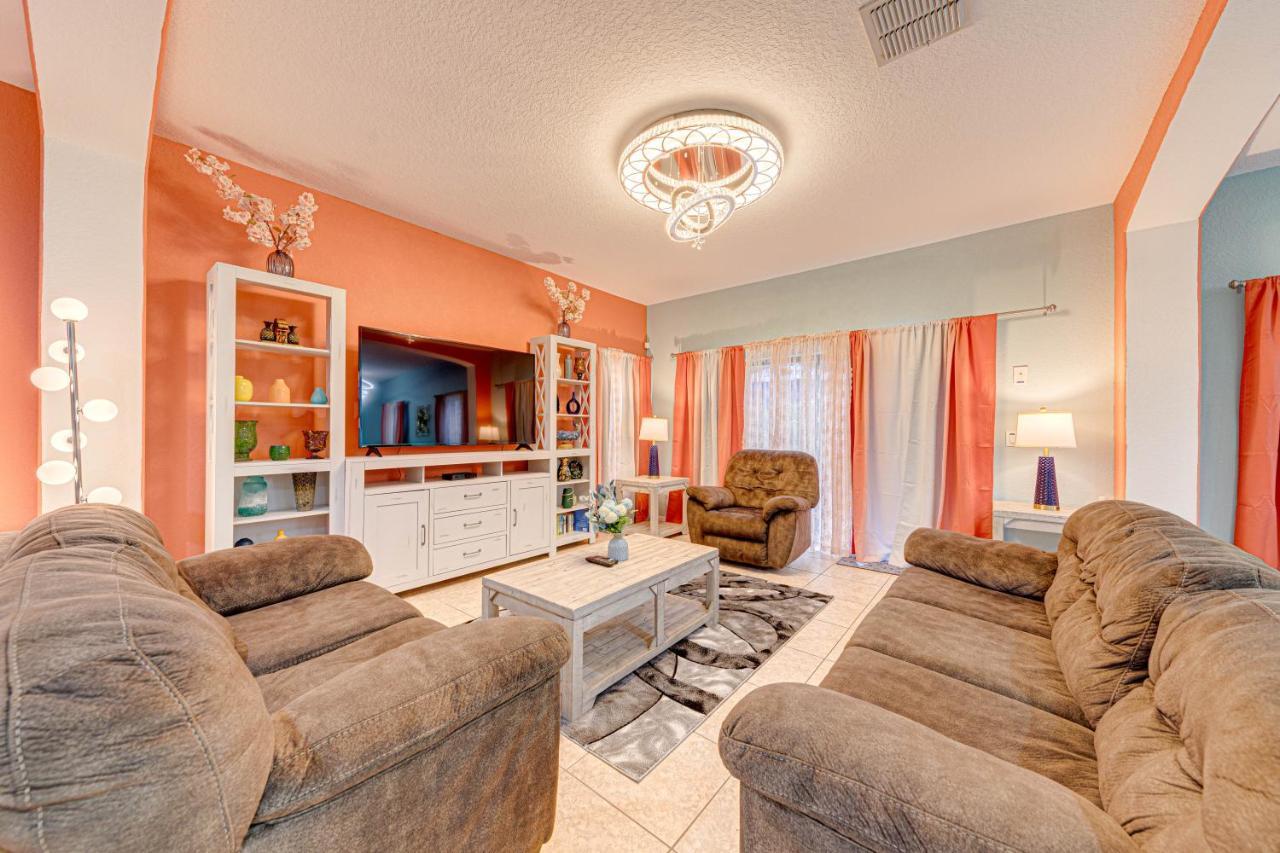 Affordable 4 Bedroom Luxury Villa Near Disney/Private Pool/Arcade/Game Room Orlando Exteriör bild