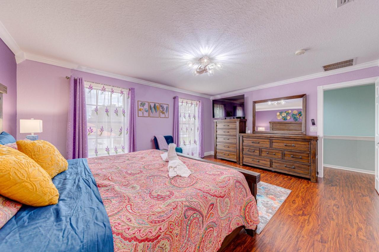 Affordable 4 Bedroom Luxury Villa Near Disney/Private Pool/Arcade/Game Room Orlando Exteriör bild