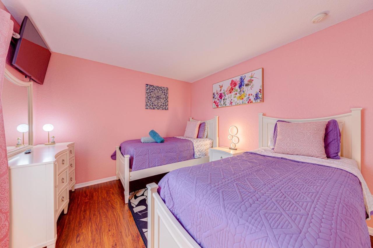 Affordable 4 Bedroom Luxury Villa Near Disney/Private Pool/Arcade/Game Room Orlando Exteriör bild