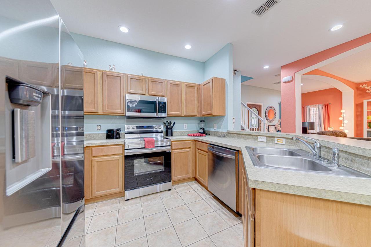 Affordable 4 Bedroom Luxury Villa Near Disney/Private Pool/Arcade/Game Room Orlando Exteriör bild