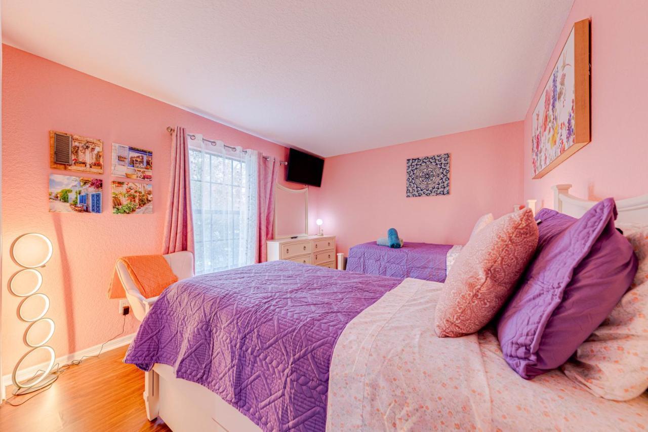 Affordable 4 Bedroom Luxury Villa Near Disney/Private Pool/Arcade/Game Room Orlando Exteriör bild