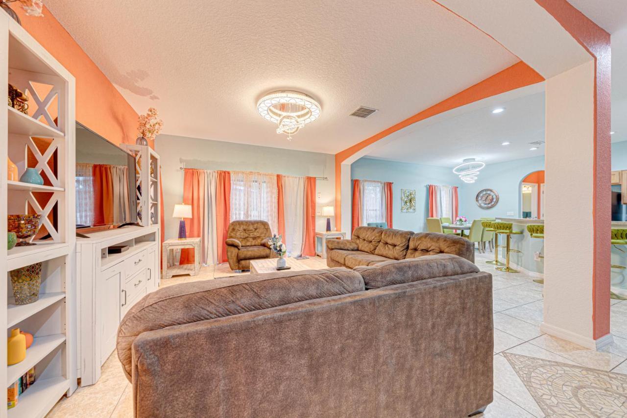Affordable 4 Bedroom Luxury Villa Near Disney/Private Pool/Arcade/Game Room Orlando Exteriör bild