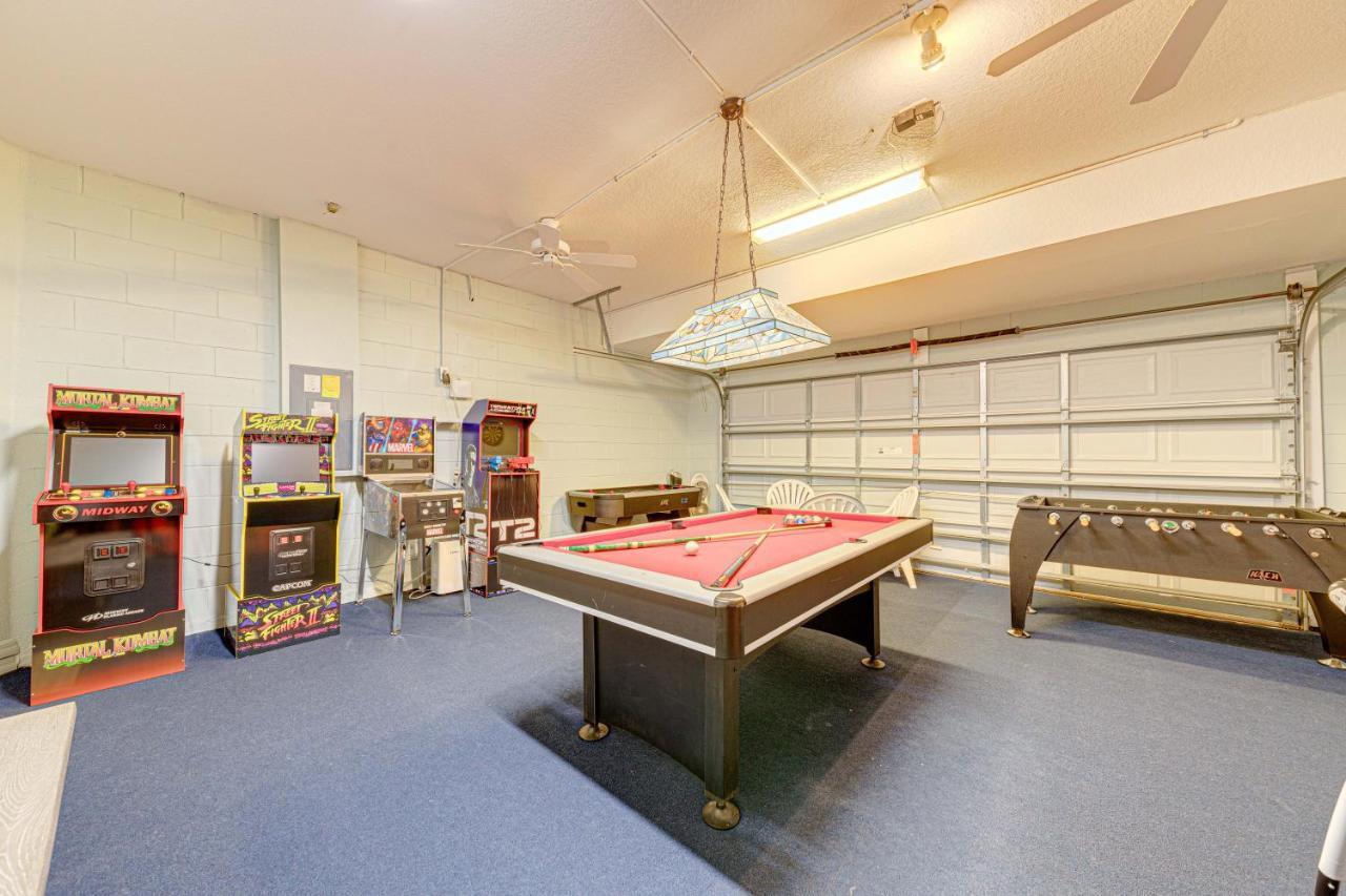 Affordable 4 Bedroom Luxury Villa Near Disney/Private Pool/Arcade/Game Room Orlando Exteriör bild