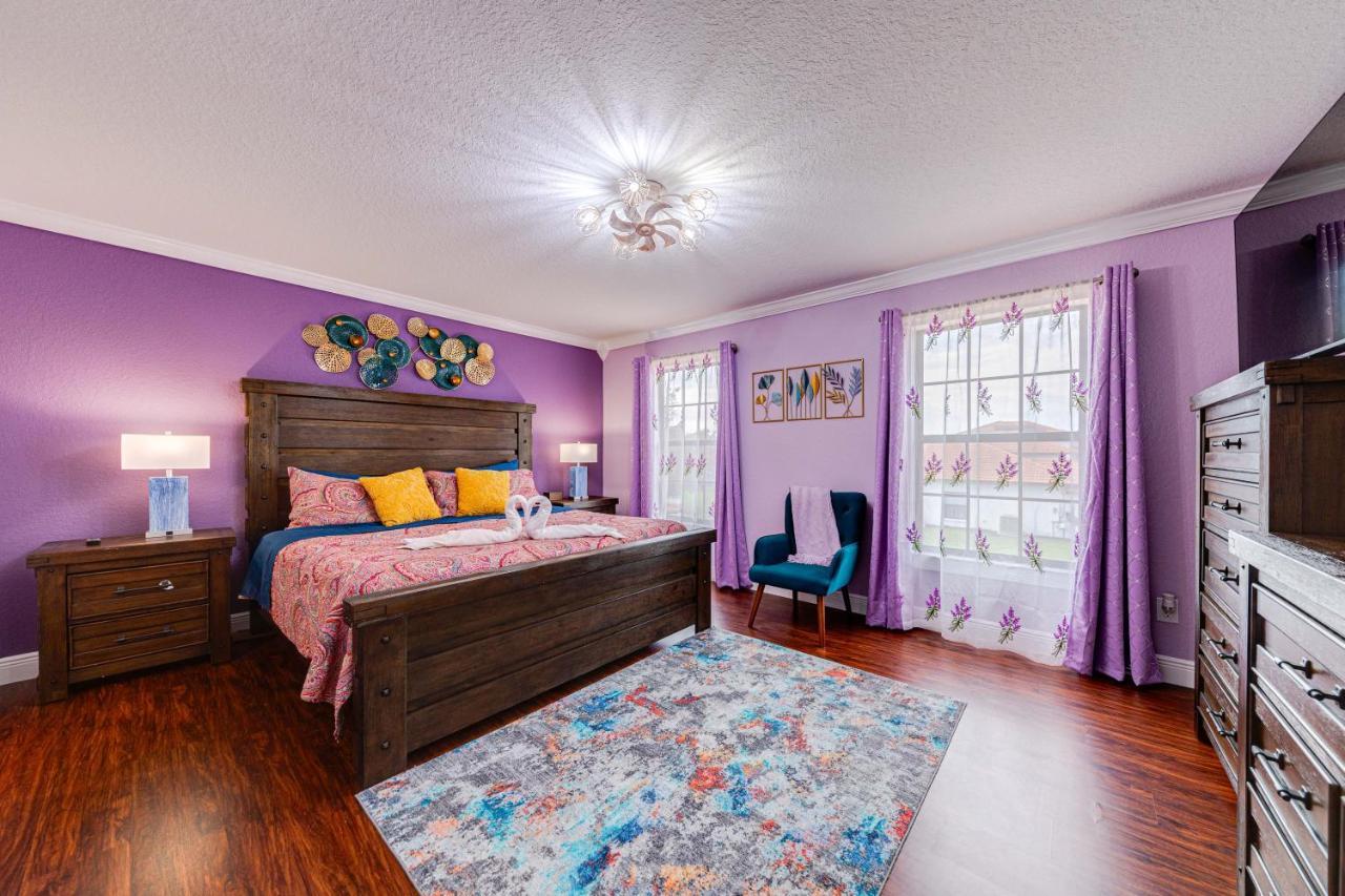 Affordable 4 Bedroom Luxury Villa Near Disney/Private Pool/Arcade/Game Room Orlando Exteriör bild
