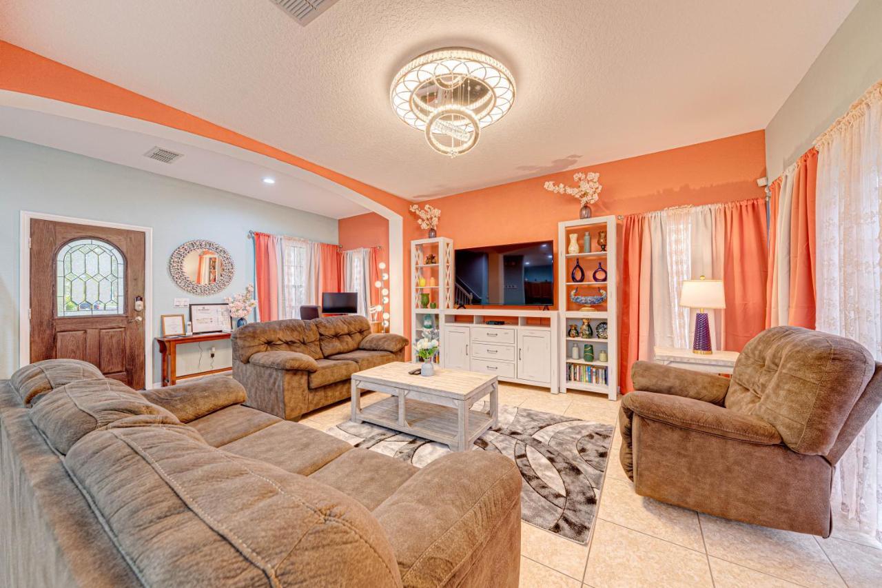 Affordable 4 Bedroom Luxury Villa Near Disney/Private Pool/Arcade/Game Room Orlando Exteriör bild
