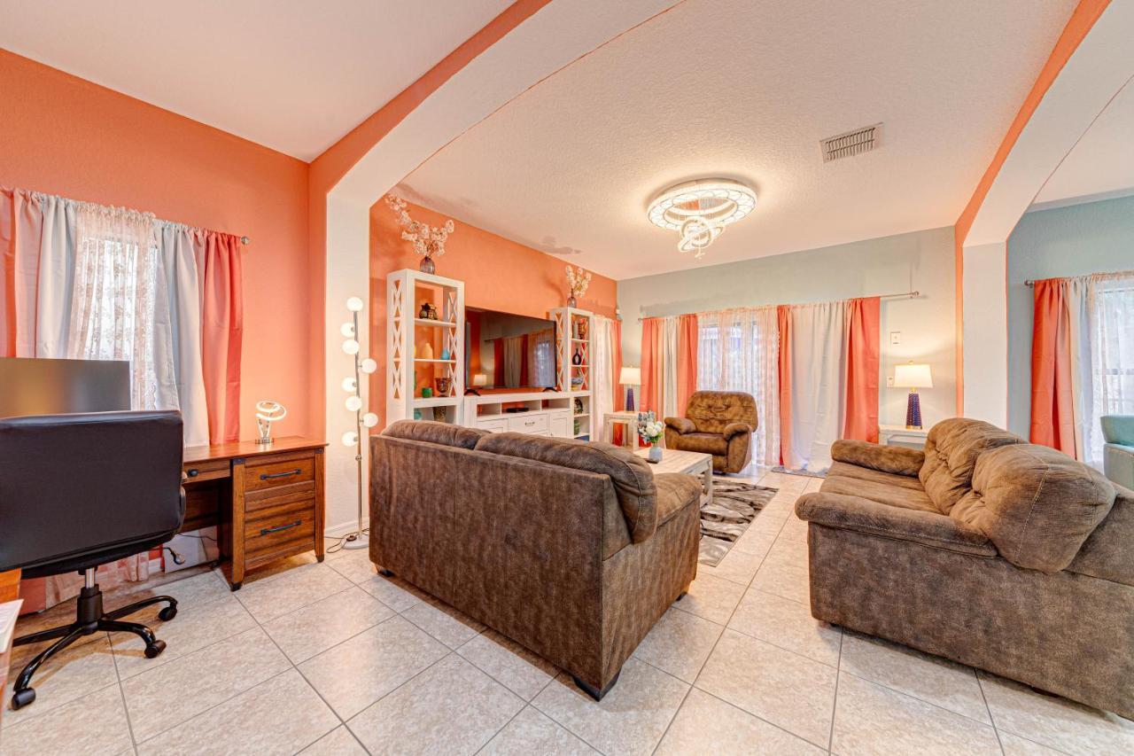 Affordable 4 Bedroom Luxury Villa Near Disney/Private Pool/Arcade/Game Room Orlando Exteriör bild